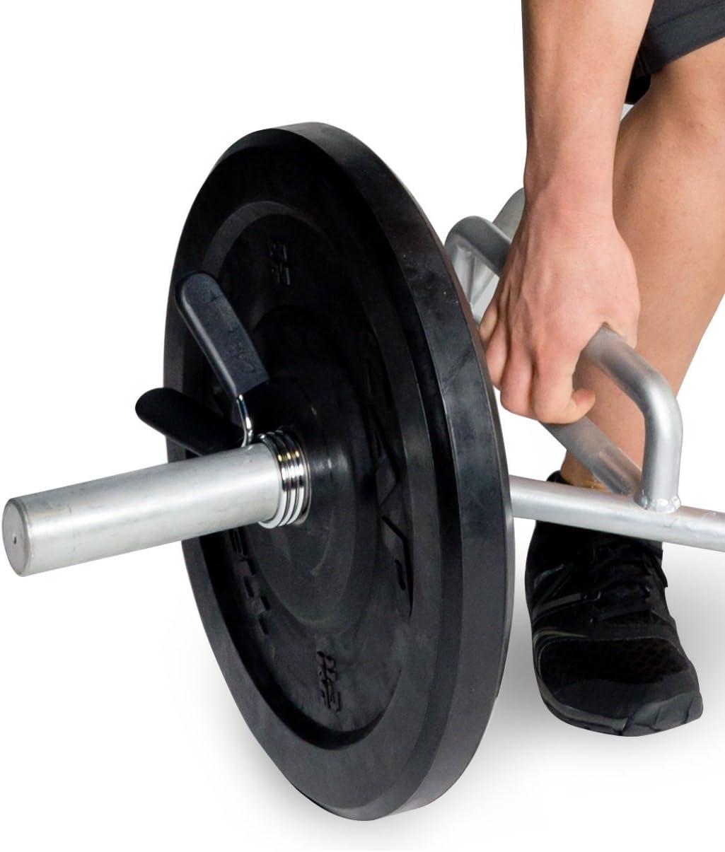 imageCAP Barbell Olympic 2 Inch Spring Clip Collars Pair