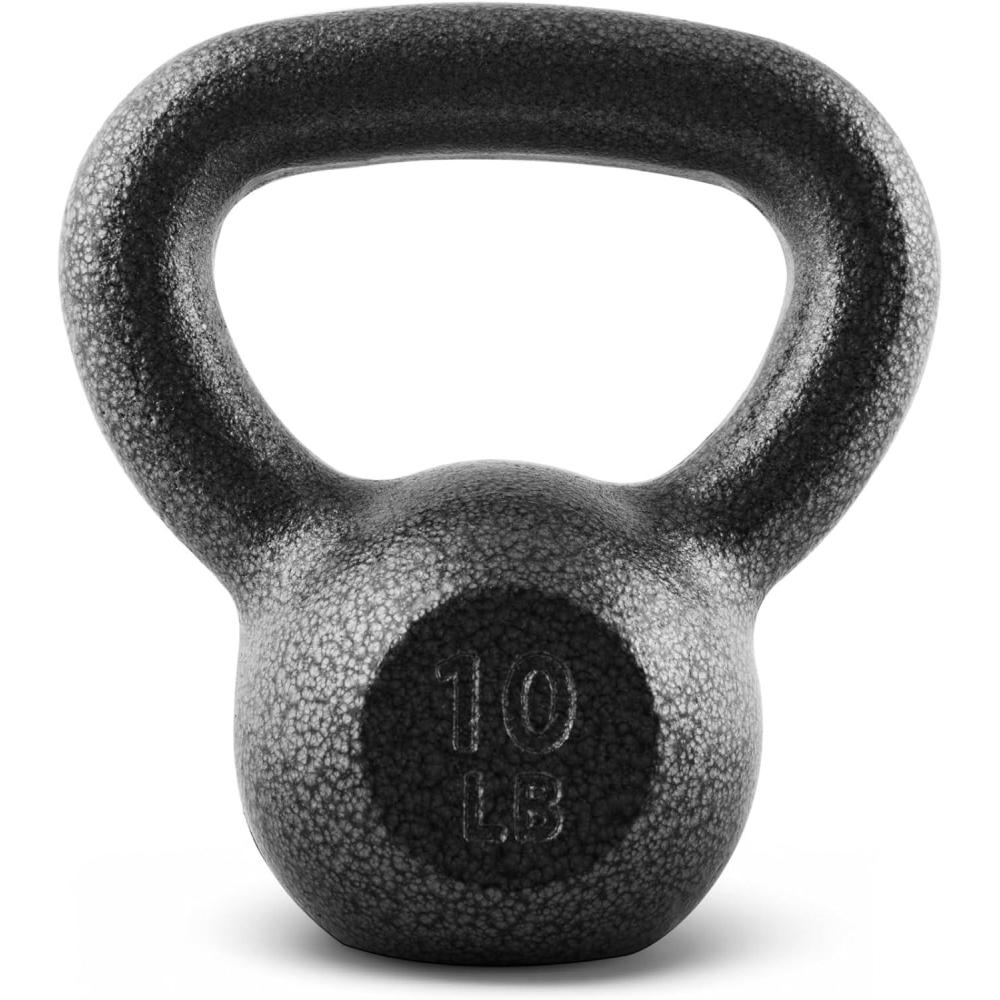 imageCAP Barbell Cast Iron Kettlebell  Coated Options Singles and Sets Multiple Weight Choices100 Pounds