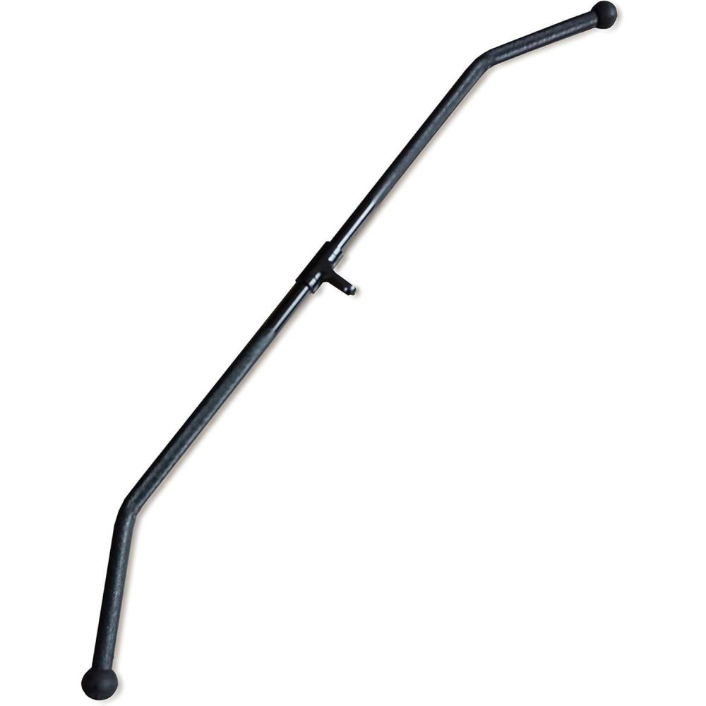 imageCAP Barbell Exercise Machine Attachment Multiple OptionsLAT Pull Machine Bar with Revolving Hanger 48