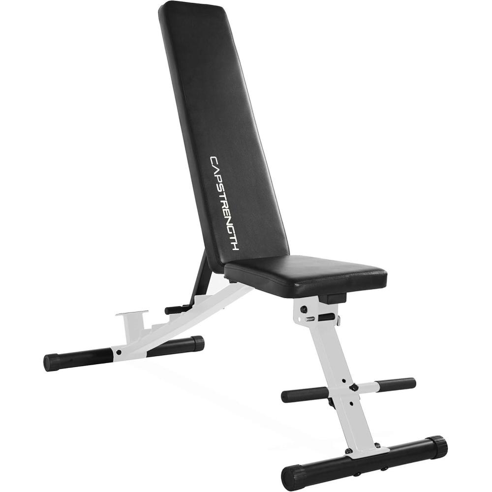imageCap Barbell Multi Purpose Adjustable Utility Bench Color SeriesWhite