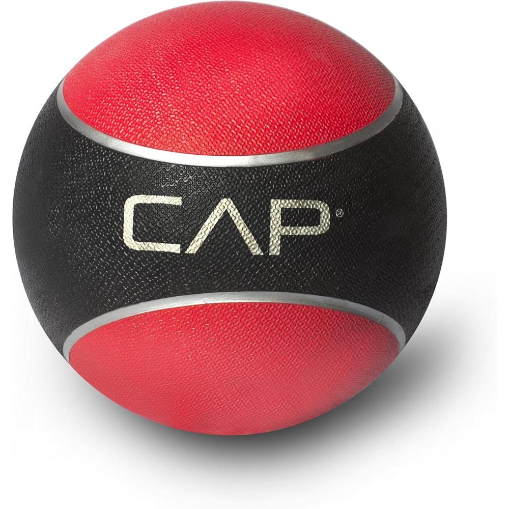 imageCap Barbell Weight Medicine Ball 212lb Options10 lb Red
