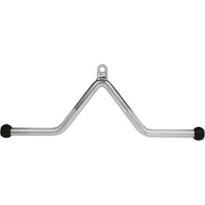 CAP Barbell Exercise Machine Attachment | Multiple Options(V-Shaped Tricep Press Down Bar  20″)