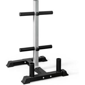 CAP Barbell Olympic Bumper Plate Tree Rack(Gray)