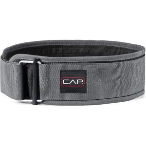 CAP Barbell Premium Nylon Weightlifting Belt | Multiple Options(Gray)