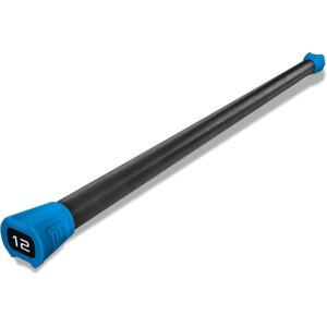 CAP Barbell Weighted Workout Bar | 5-20 lb | Multiple Options(12 LB  Blue)