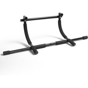 CAP Barbell Xtreme Doorway Pull-Up Bar | Portable Door Frame Chin-Up & Push-Up Bar for Home Gym | 300 lb Capacity Calisthenics Strength Equipment | No-Drill Indoor Workout Trainer