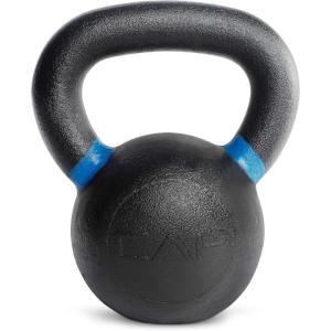 Cap Barbell Cast Iron Competition Kettlebell Weight(Blue (26-Pound))