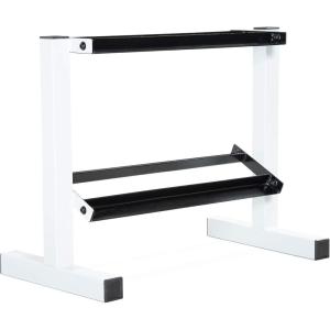Cap Barbell Two Tier Dumbbell Rack(White – 24 Inch)