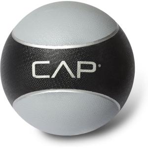 Cap Barbell Weight Medicine Ball | 2-12lb Options(12 lb – Gray)