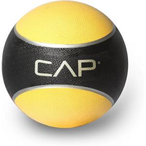 Cap Barbell Weight Medicine Ball | 2-12lb Options(8 lb – Yellow)