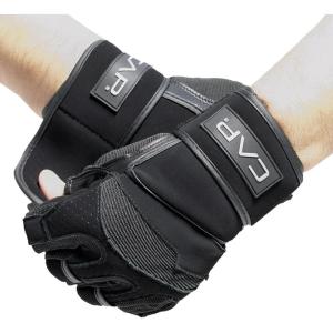 Cap Barbell Weightlifting Gloves with Wrist Wrap Support | Elite and Standard | Multiple Sizes(Elite)