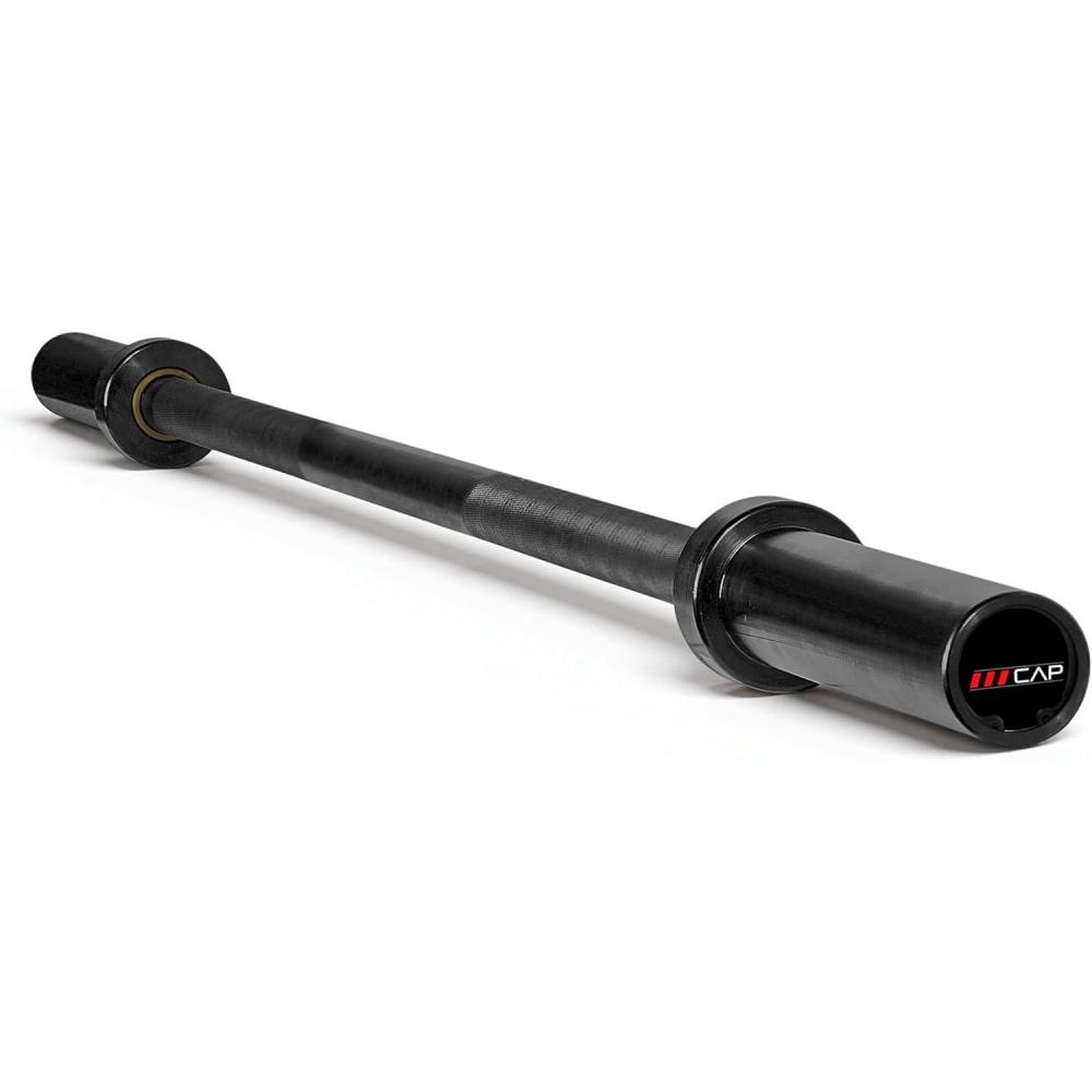 imageCAP Barbell 2Inch Olympic Barbell Bars  5 ft 6 ft ampamp 7 ft  Multiple OptionsElite