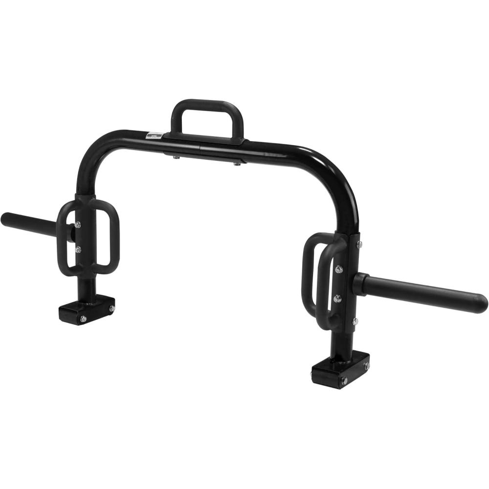 imageCAP Barbell Deluxe Open Trap Bar Hex ampamp Shrug Bar for Olympic ampamp Standard PlatesBlack