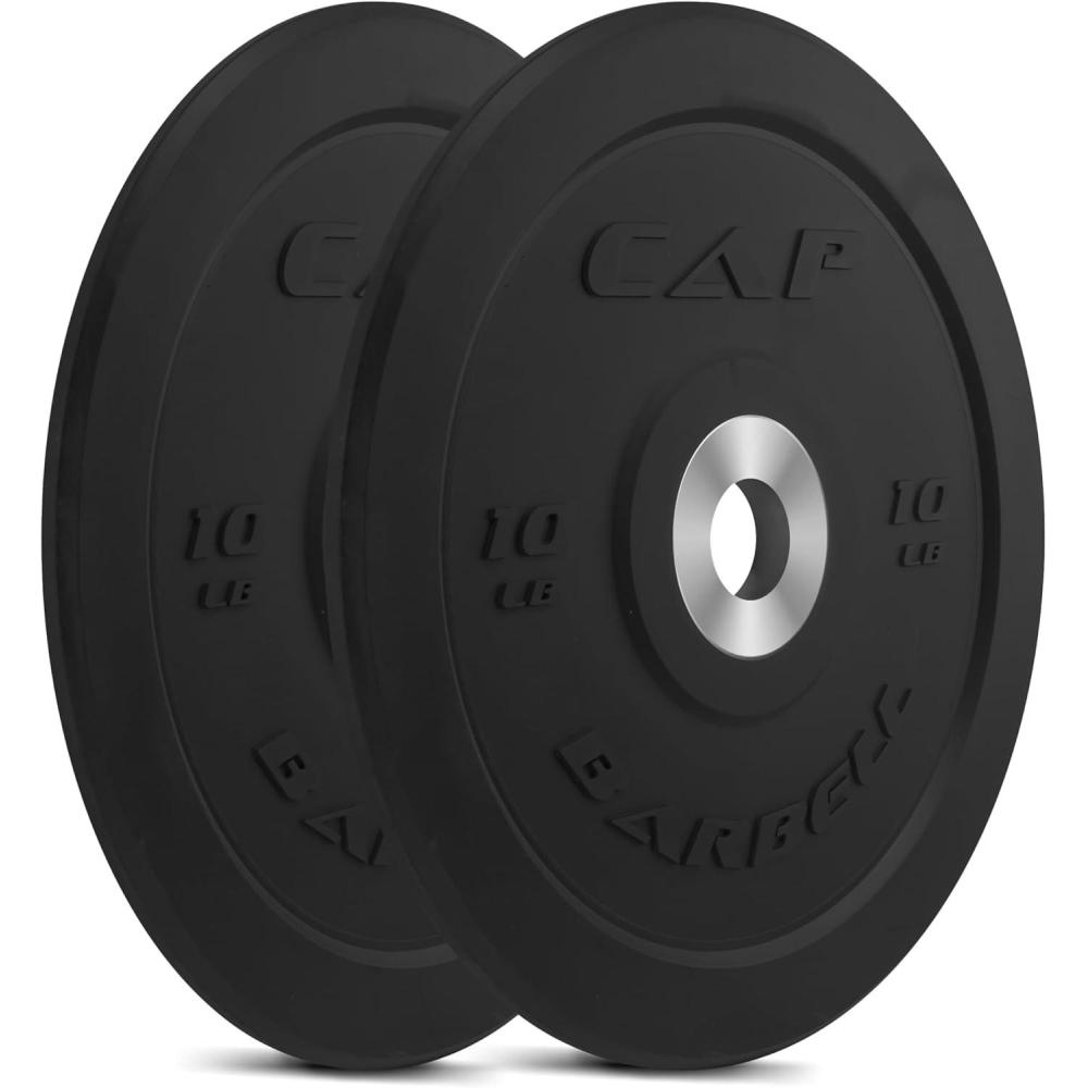 imageCAP Barbell Rubber Olympic Bumper Plate Multiple OptionsColorsPRO