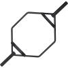 imageCAP Barbell Olympic Hex Trap Bar with Combo Grips Black