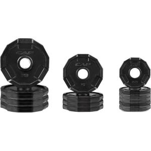 CAP Barbell 2-Inch Olympic Cast Iron Plate Weight Set | 75-285 lbs | Multiple Options(PRO)
