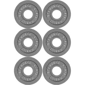 CAP Barbell 2-Inch Olympic Weight Plate | Multiple Options(Classic – Grey)