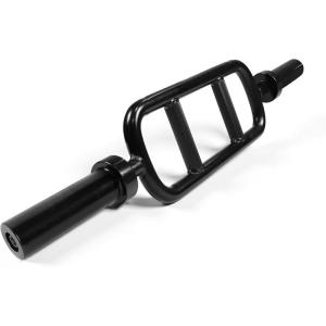 CAP Barbell 34″ Olympic Triceps Bar, Black (OBIS-34SB)