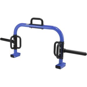 CAP Barbell Deluxe Open Trap Bar – Hex & Shrug Bar for Olympic & Standard Plates(Blue)
