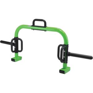 CAP Barbell Deluxe Open Trap Bar – Hex & Shrug Bar for Olympic & Standard Plates(Green)