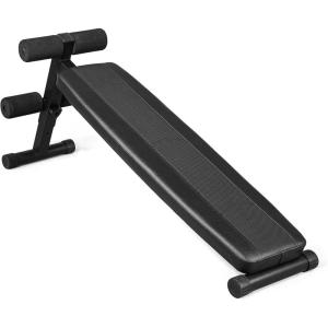 CAP Barbell Sit Up Bench – Adjustable Decline Ab Bench for Home Gym – Multi-Purpose Slant Board for Core Strength, Sit-Ups, and Full-Body Workouts