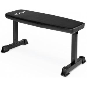 Cap Barbell Flat Weight Bench Color Series(Black)
