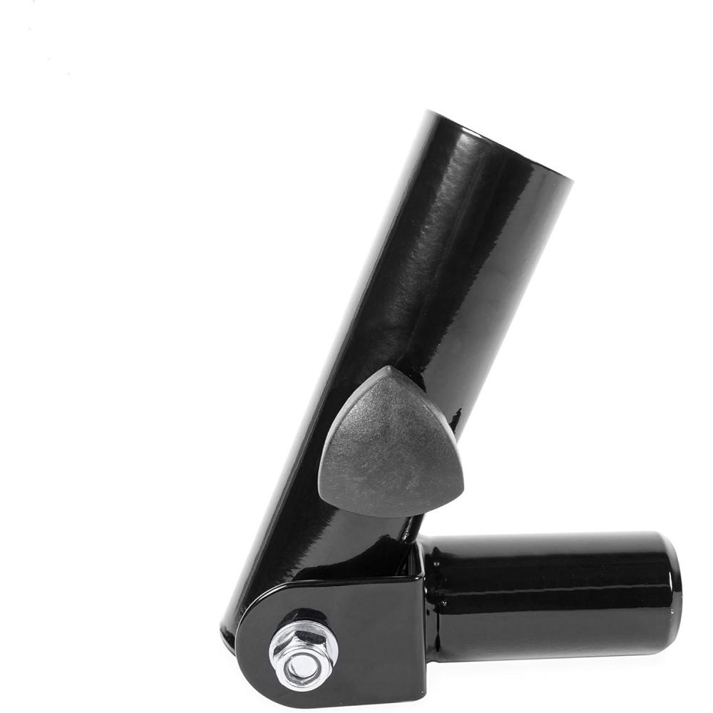 imageCAP Barbell Exercise Machine Attachments BlackPlate Post Insert Attachment  Fits 2 Inch Bars