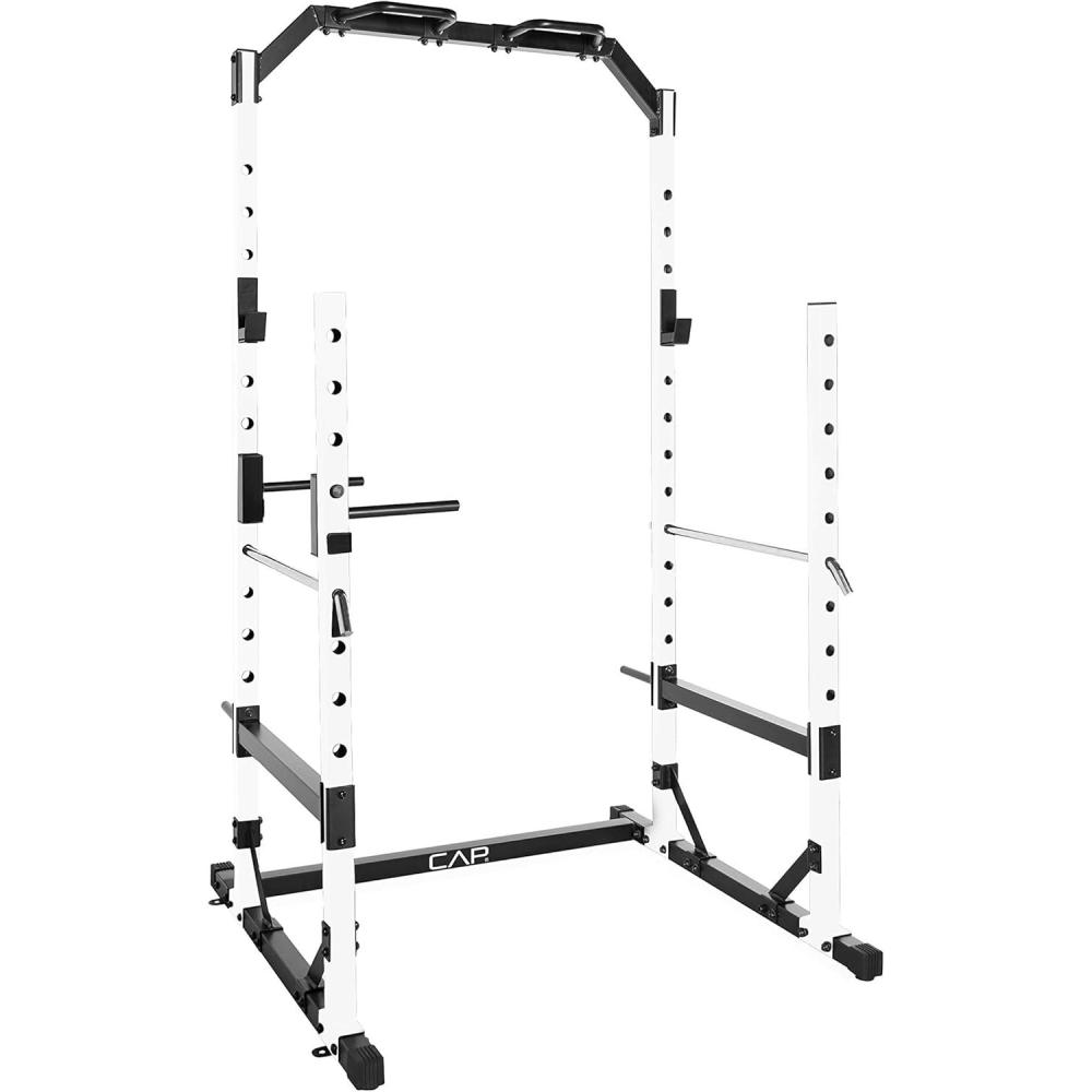 imageCap Barbell Multi Use Power Rack Color SeriesWhite