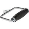 Single D Handle with Rubber Handgrips