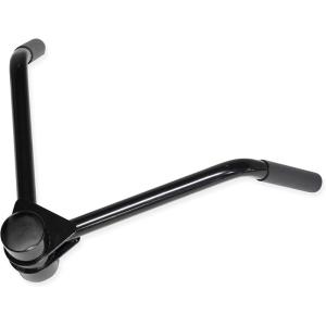 CAP Barbell Exercise Machine Attachments, Black(Pro Angled Handle Attachment  Fits 2 Inch Bars)