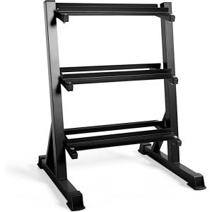 CAP Barbell Heavy-Duty Dumbbell Rack Pound Dumbbell Pairs(3-Tier)